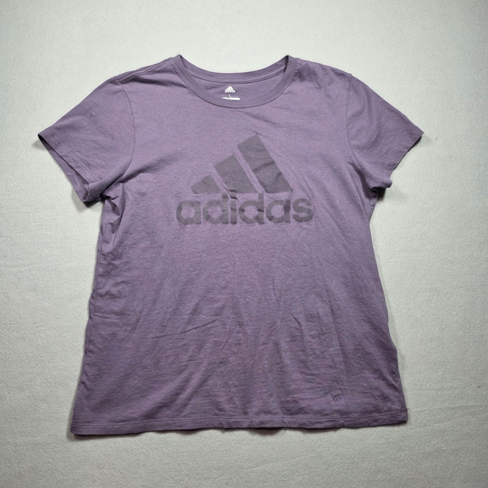 Adidas Golf Graphic Tee - Purple - Women's Size Large